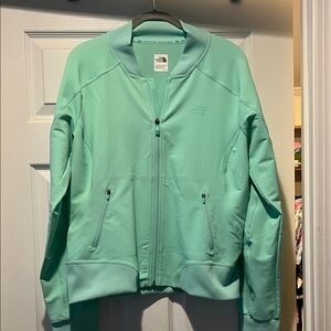 The North Face Women's Light Green Bomber Jacket